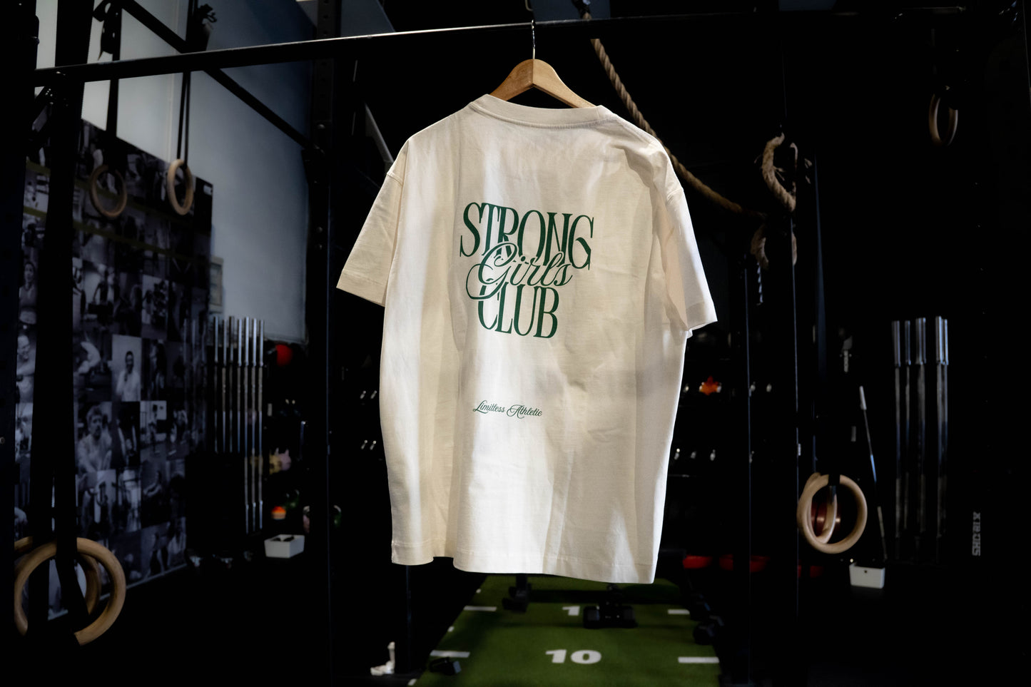 Lifting Club T-Shirt Weiß