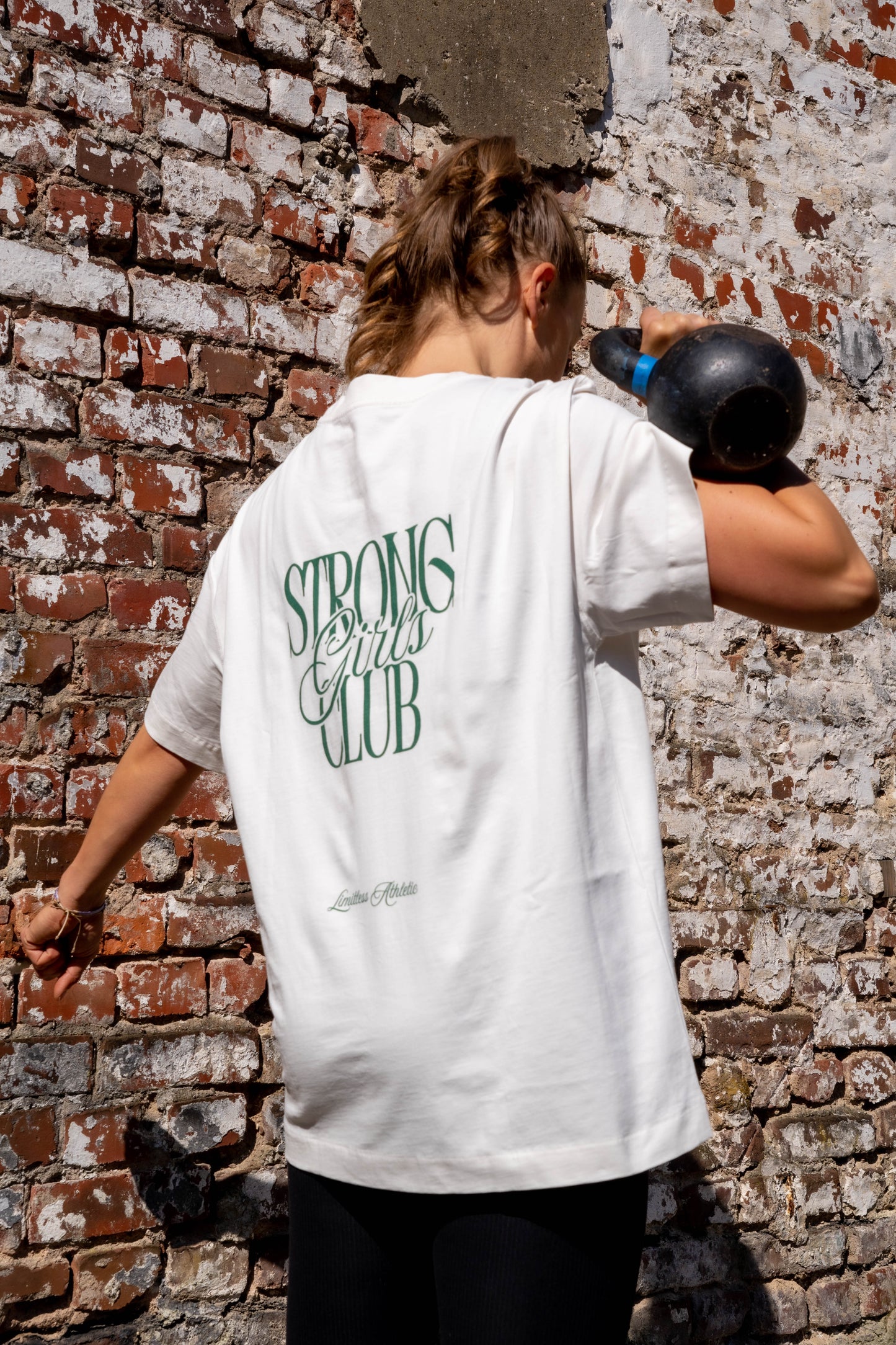 Lifting Club T-Shirt Weiß