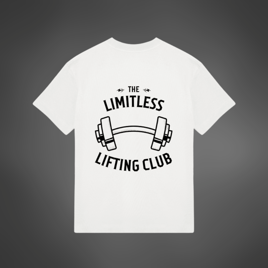 Lifting Club T-Shirt Weiß